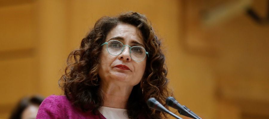 La ministra de Hacienda, María Jesús Montero La ministra de Hacienda, María Jesús Montero