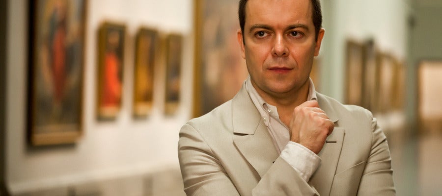 Javier Sierra en el Museo del Prado Javier Sierra en el Museo del Prado