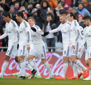 El Real Madrid, campeón de invierno en la Liga El Real Madrid, campeón de invierno en la Liga