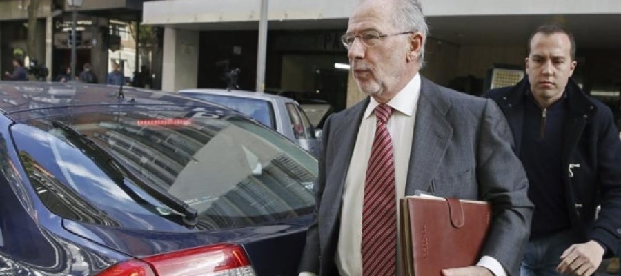 Rodrigo Rato regresa a su domicilio de Madrid Rodrigo Rato regresa a su domicilio de Madrid