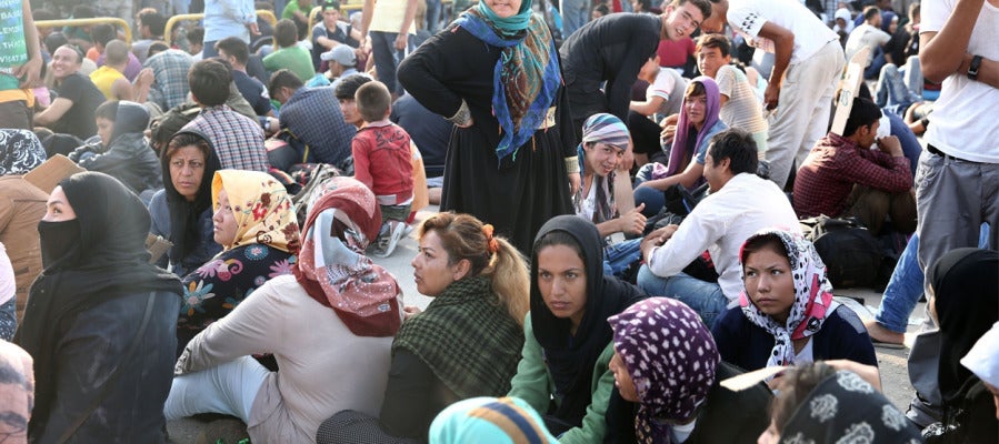Refugiados en Grecia Refugiados en Grecia