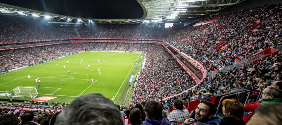 El nuevo San Mamés, durante un Athletic - Real Madrid El nuevo San Mamés, durante un Athletic - Real Madrid