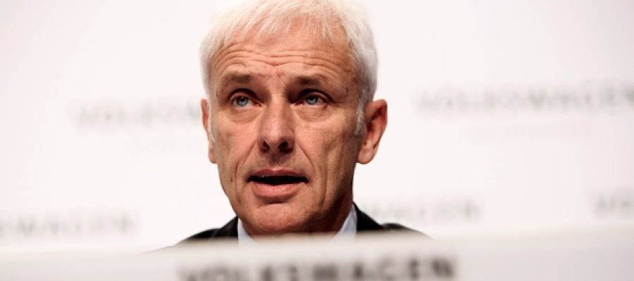 El presidente de Volkswagen, Matthias Müller El presidente de Volkswagen, Matthias Müller