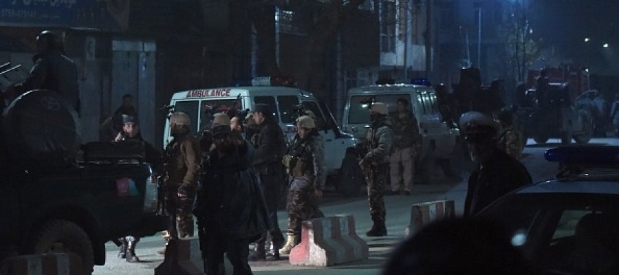 Fuerzas de seguridad desplegadas en Kabul Fuerzas de seguridad desplegadas en Kabul