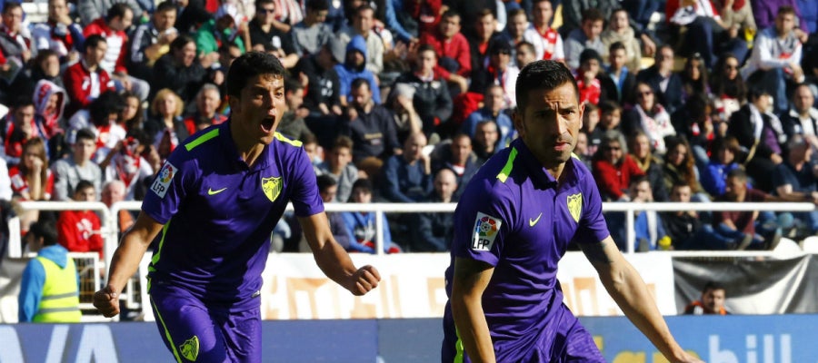 Charles celebra su gol contra el Rayo Vallecano Charles celebra su gol contra el Rayo Vallecano