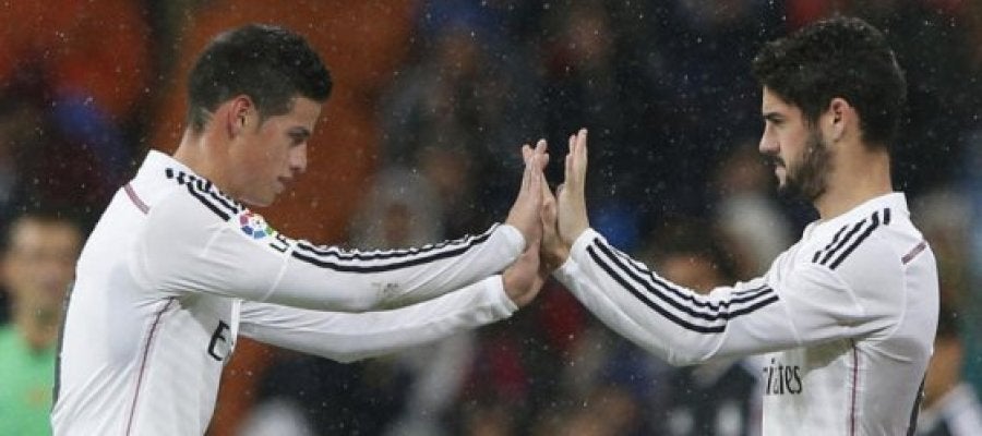 Isco y James Isco y James