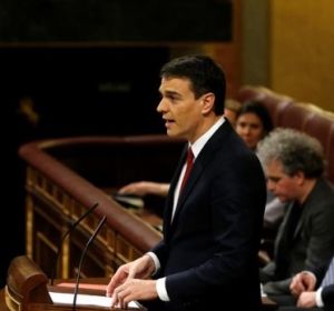 Pedro Sánchez en el Congreso Pedro Sánchez en el Congreso
