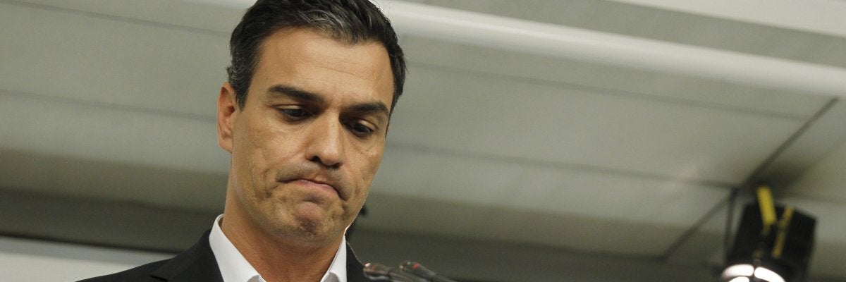 Pedro Sánchez: "Si mañana el Comité del PSOE prefiere la abstención, yo no podría administrar una decisión que no comparto" Pedro Sánchez: "Si mañana el Comité del PSOE prefiere la abstención, yo no podría administrar una decisión que no comparto"