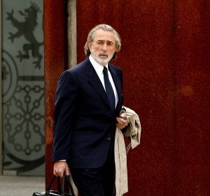 Francisco Correa, a la salida del juicio de la Gürtel Francisco Correa, a la salida del juicio de la Gürtel