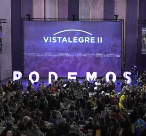 Vista general del Congreso de Podemos en el Vistalegre II Vista general del Congreso de Podemos en el Vistalegre II