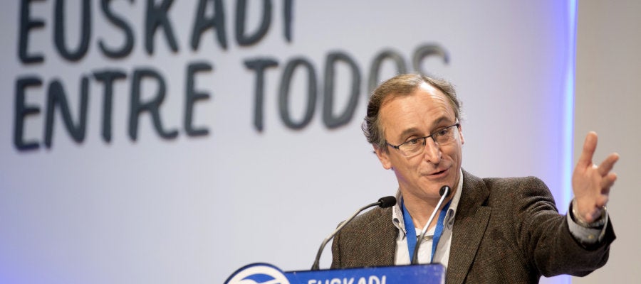 El presidente del PP del País Vasco, Alfonso Alonso El presidente del PP del País Vasco, Alfonso Alonso