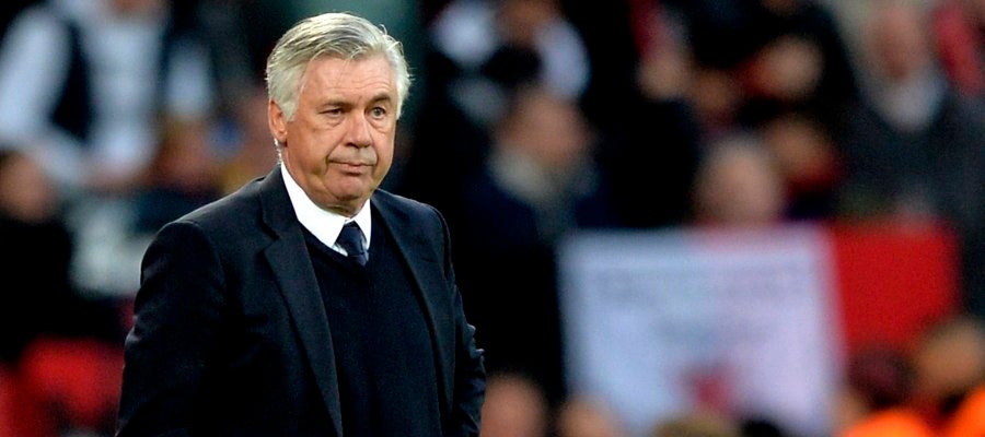 Carlo Ancelotti, en un partido del Bayern de Múnich Carlo Ancelotti, en un partido del Bayern de Múnich