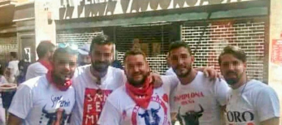 Los acusados de la violación múltiple en los Sanfermines Los acusados de la violación múltiple en los Sanfermines