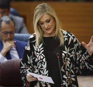Cristina Cifuentes en la asamblea de Madrid Cristina Cifuentes en la asamblea de Madrid