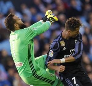 El portero del Celta de Vigo, Sergio Álvarez. El portero del Celta de Vigo, Sergio Álvarez.