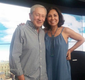 Fernando Ónega con Isabel Gemio Fernando Ónega con Isabel Gemio