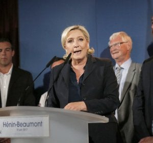 Marine Le Pen, líder de la ultraderecha francesa Marine Le Pen, líder de la ultraderecha francesa