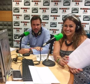Valladolid en la Onda, especial visita del Alcalde, Oscar Puente, con Clara Saavedra. Valladolid en la Onda, especial visita del Alcalde, Oscar Puente, con Clara Saavedra.