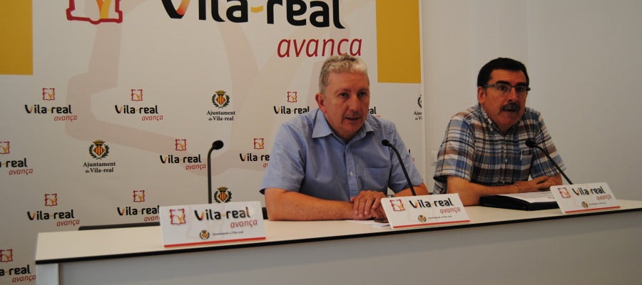 Xavier Serralvo y José Pascual Colàs anunciant ahir en la roda de premsa el fi del termini de presentació de propostes Xavier Serralvo y José Pascual Colàs anunciant ahir en la roda de premsa el fi del termini de presentació de propostes