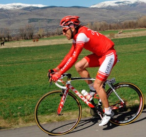 El ciclista Luis Ángel Mate. El ciclista Luis Ángel Mate.