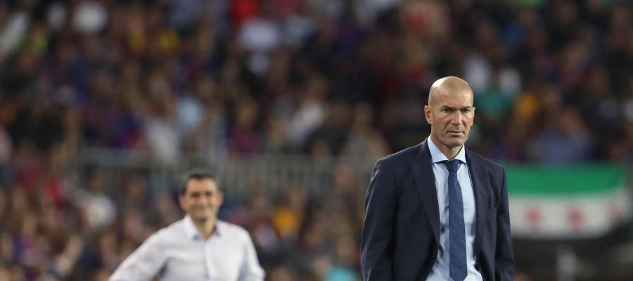 Zidane en el partido Zidane en el partido