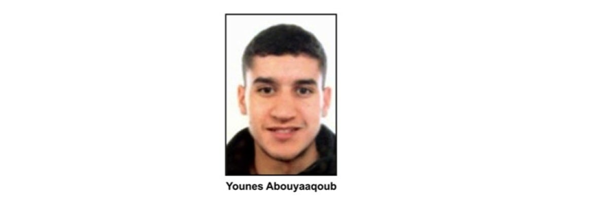 Younes Abouyaaqoub, el presunto terrorista huido Younes Abouyaaqoub, el presunto terrorista huido