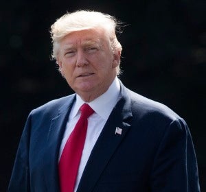 Trump, en una imagen muy reciente Trump, en una imagen muy reciente