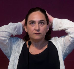 La alcaldesa de Barcelona, Ada Colau La alcaldesa de Barcelona, Ada Colau