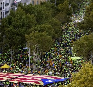 Manifestación de la Diada 2017 Manifestación de la Diada 2017