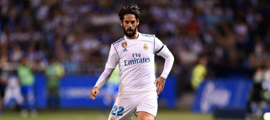 Isco, durante un partido con el Real Madrid Isco, durante un partido con el Real Madrid
