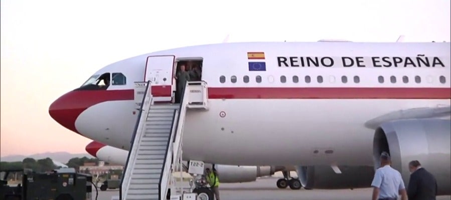 El avión con los españoles evacuados de Saint Martin llega a Madrid El avión con los españoles evacuados de Saint Martin llega a Madrid