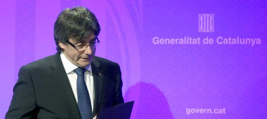 Carles Puigdemont en una imagen de archivo Carles Puigdemont en una imagen de archivo
