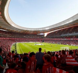 El Wanda Metropolitano, a rebosar en el día de su estreno El Wanda Metropolitano, a rebosar en el día de su estreno