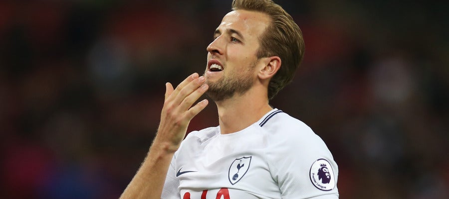 Harry Kane lamenta una ocasión fallada con el Tottenham Harry Kane lamenta una ocasión fallada con el Tottenham