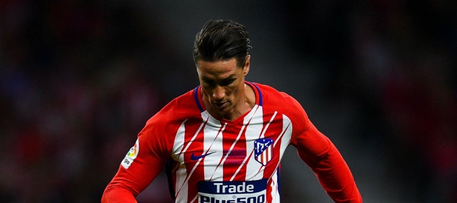 Fernando Torres, con el Atlético Fernando Torres, con el Atlético