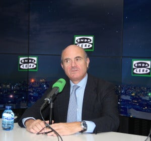 Luis de Guindos, ministro de economía Luis de Guindos, ministro de economía