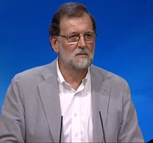 Mariano Rajoy, en la reunión con los presidentes provinciales del PP Mariano Rajoy, en la reunión con los presidentes provinciales del PP
