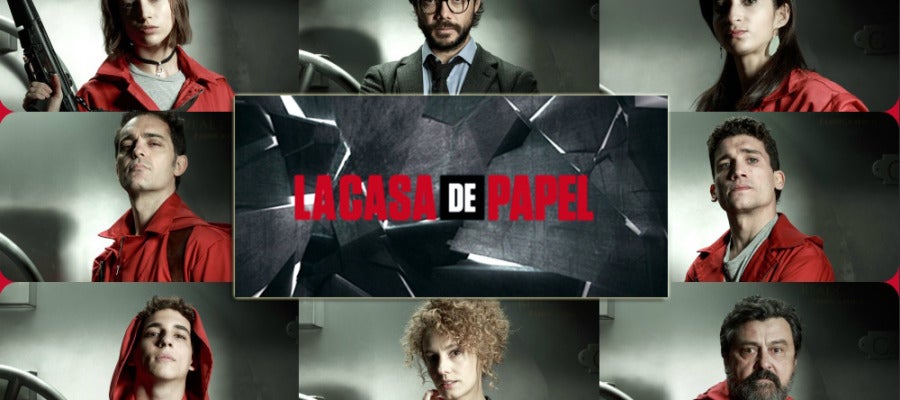 Los actores de 'La casa de papel' Los actores de 'La casa de papel'