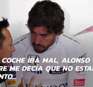La 'rajada' de Hasegawa, jefe de Honda, sobre Fernando Alonso: "Su actitud no gustó a algunos" La 'rajada' de Hasegawa, jefe de Honda, sobre Fernando Alonso: "Su actitud no gustó a algunos"
