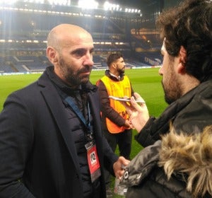 Monchi, director deportivo de la Roma. Monchi, director deportivo de la Roma.