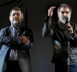 El expresidente de la Asamblea Nacional Catalana, Jordi Sánchez y el presidente de Omnium Cultural, Jordi Cuixart El expresidente de la Asamblea Nacional Catalana, Jordi Sánchez y el presidente de Omnium Cultural, Jordi Cuixart