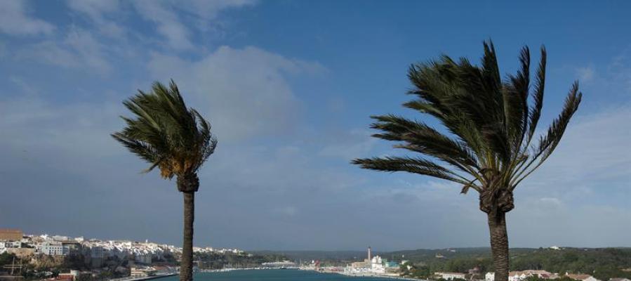Alerta en Menorca por fuertes vientos Alerta en Menorca por fuertes vientos