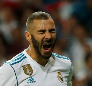 Benzema, con el Real Madrid Benzema, con el Real Madrid