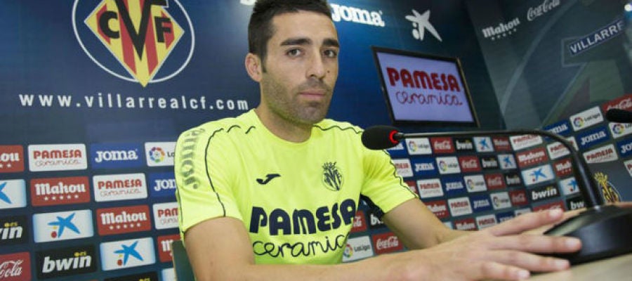 El capitán del Villarreal, Bruno Soriano El capitán del Villarreal, Bruno Soriano
