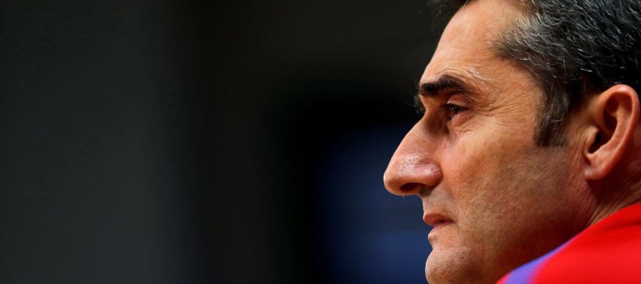 Valverde, en rueda de prensa Valverde, en rueda de prensa