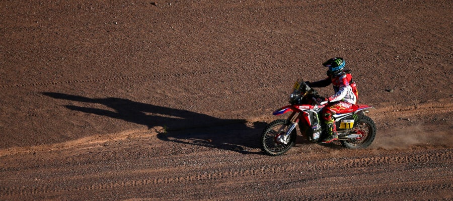 Joan Barreda, en el Dakar Joan Barreda, en el Dakar