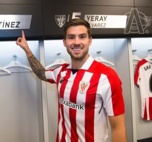 Íñigo Martínez, con la camiseta del Athletic Íñigo Martínez, con la camiseta del Athletic