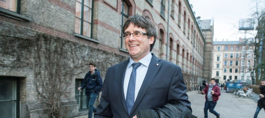 El expresidente de la Generalitat de Cataluña, Carles Puigdemont El expresidente de la Generalitat de Cataluña, Carles Puigdemont