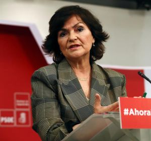 La Secretaria de Área de Igualdad de la CEF-PSOE, Carmen Calvo La Secretaria de Área de Igualdad de la CEF-PSOE, Carmen Calvo