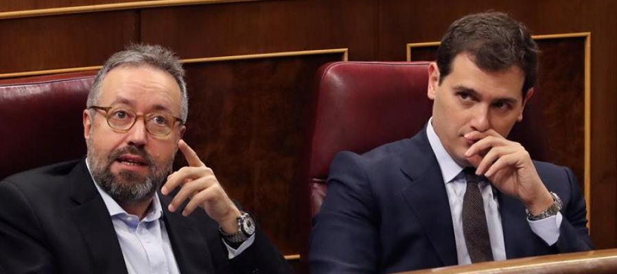 Albert Rivera y Juan Carlos Girauta Albert Rivera y Juan Carlos Girauta